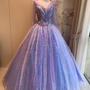 wicked part 2 glinda blue dress Glinda Dress Adult - Wicked Part Two Costume