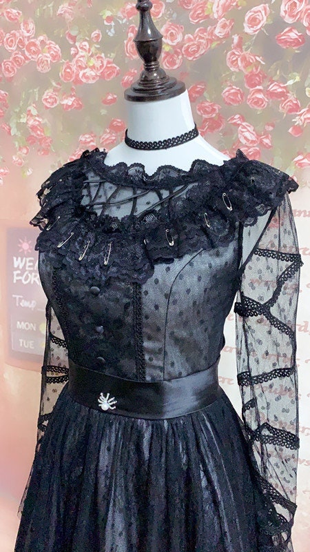 black maxi dresses for women Sheer Black Chiffon dress main image 0
