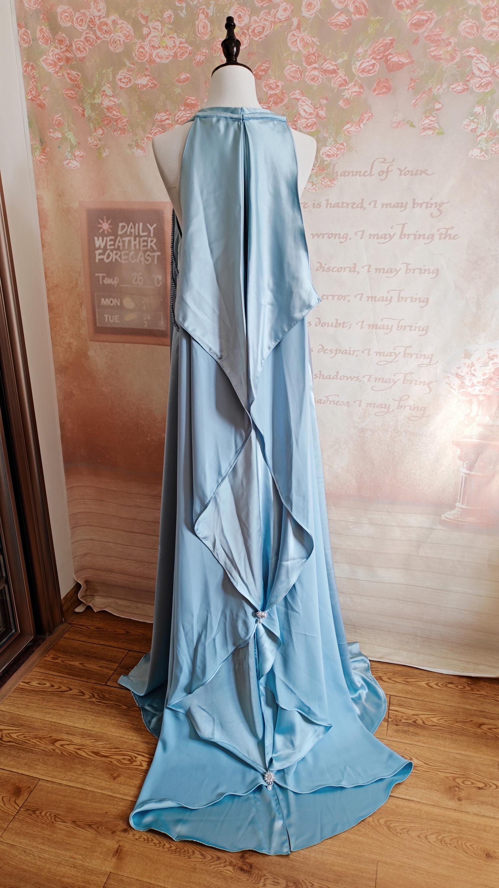 Blue Padme Dress Amidala Cosplay Costume