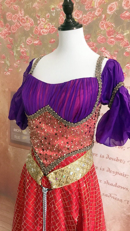 Esmeralda Hunchback Of Notre Dame Inspired Cosplay Costume Tambourine esmeralda-hunchback-of-notre-dame-inspired-cosplay-costume-tambourine