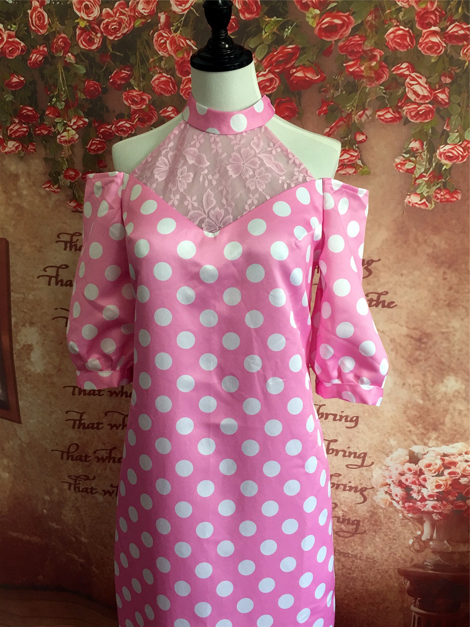 Pretty in Pink Dress Costume Andie Pink Dress