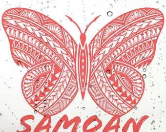 Samoan Butterfly Pattern