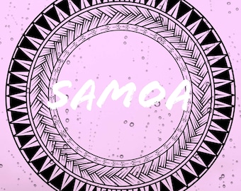 Samoan Circle Pattern - Etsy