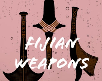 Fijian War Weapons