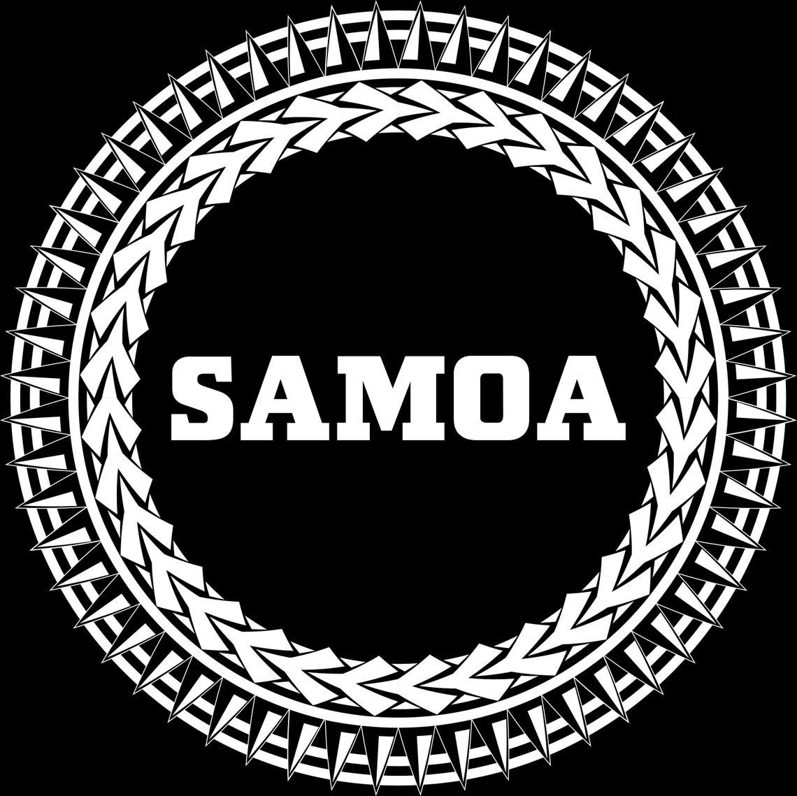 SAMOAN CIRCLE PATTERN - Etsy