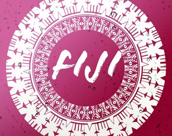 Fijian circle pattern