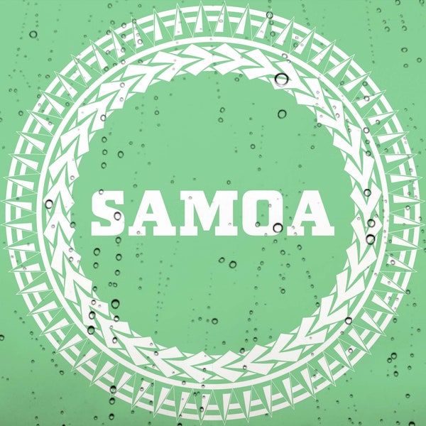 SAMOAN CIRCLE PATTERN