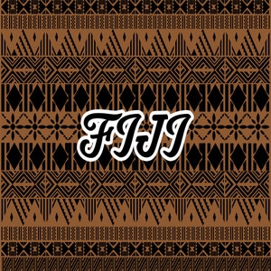 FIJIAN SEAMLESS PATTERN