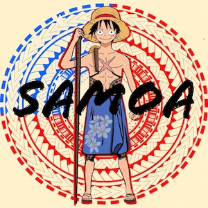 Disegno circolare anime samoano