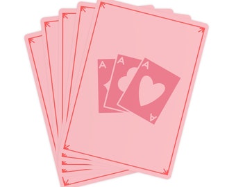 Cartes de poker Ace of Pink Spades