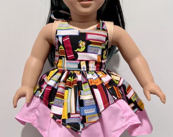 Doll Dress Bookworm 18 inch like American Girl
