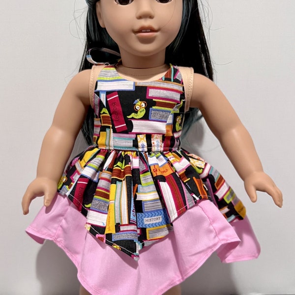 Doll Dress Bookworm 18 inch like American Girl