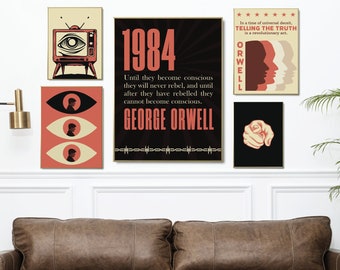 Ingsoc Wood Sign 1984 - Etsy