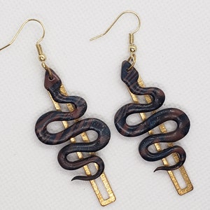 Polymer Clay Ohrringe