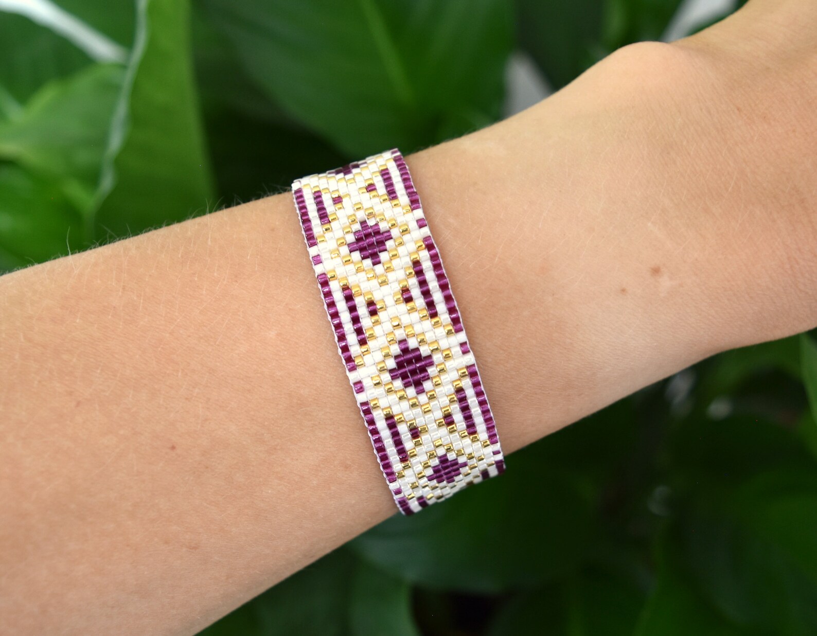 Bead Loom Pattern Loom Bracelet Pattern PDF Pattern Etsy