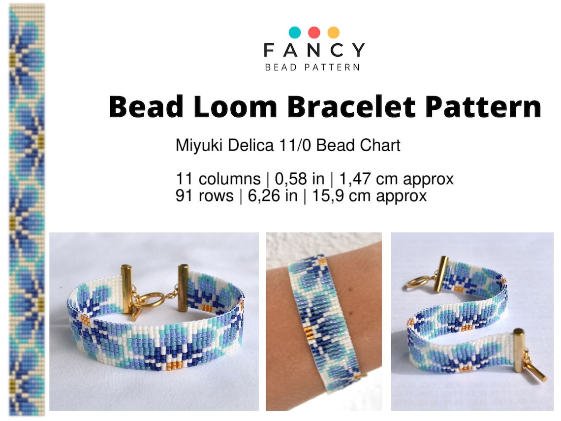 Loom Bracelet Pattern Bead Loom Bracelet Pattern Bead Loom - Etsy