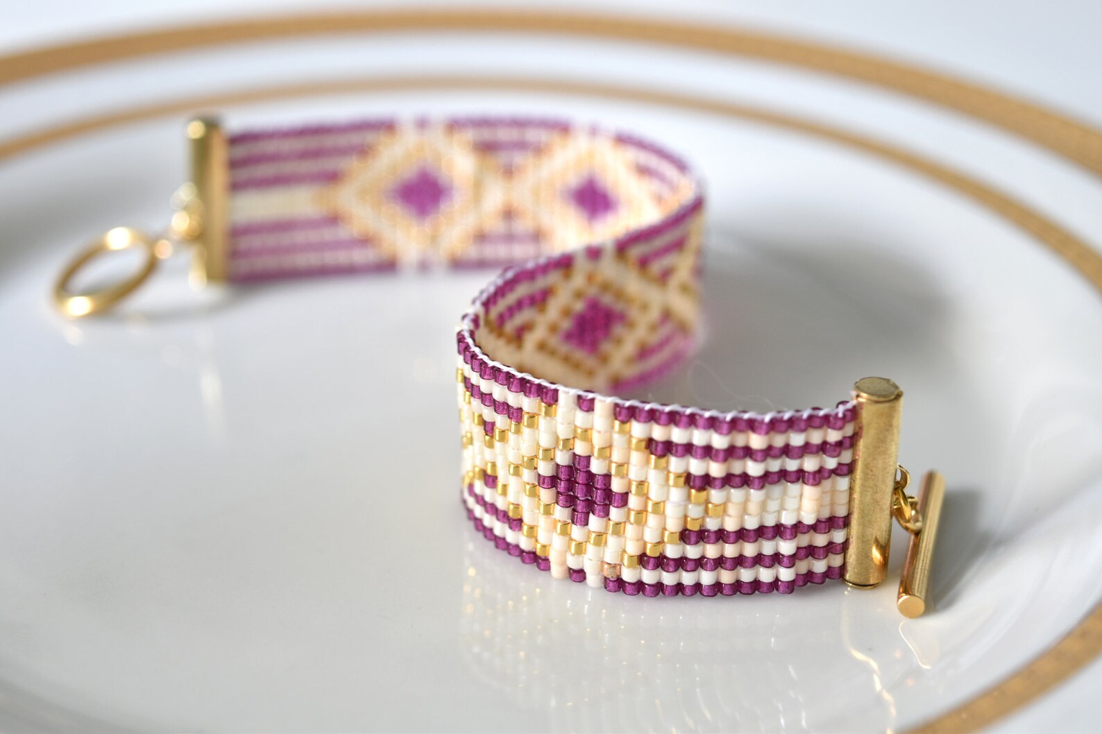 Bead Loom Pattern Loom Bracelet Pattern PDF Pattern Etsy