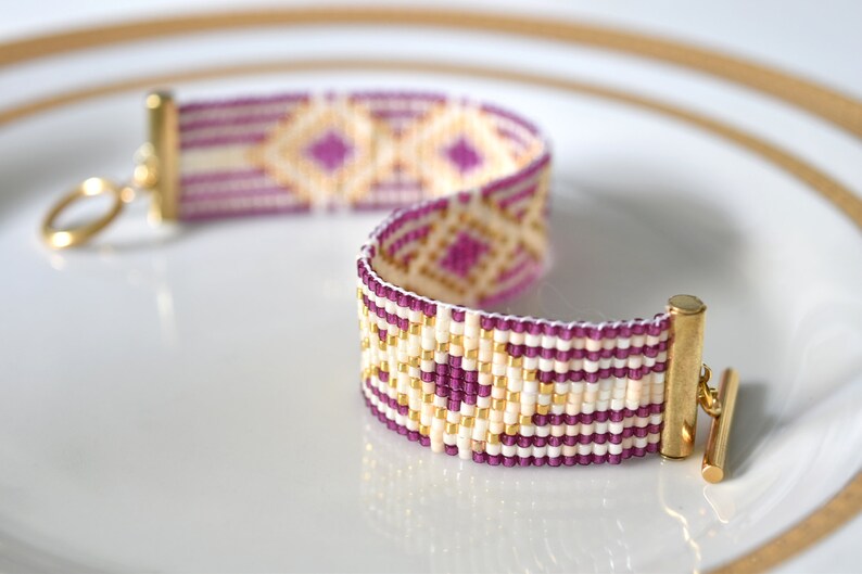 Bead Loom Pattern Loom Bracelet Pattern PDF Pattern Etsy
