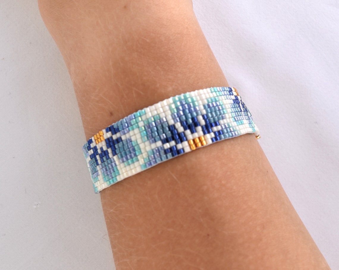 Loom Bracelet Pattern Bead Loom Bracelet Pattern Bead Loom Etsy