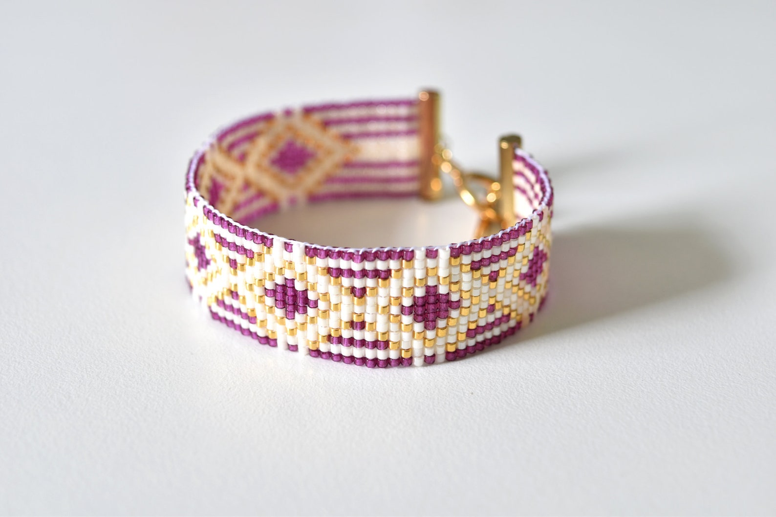 Bead Loom Pattern Loom Bracelet Pattern PDF Pattern Etsy