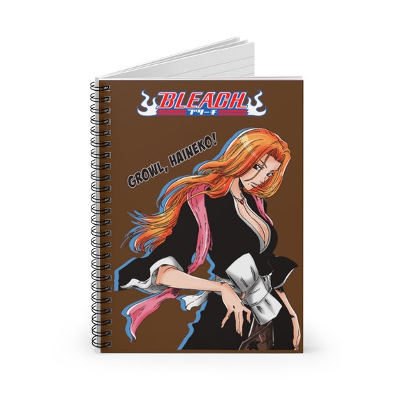 Anime Notebook Spiral Anime Notebook Planner Journal Etsy Anime Notebook Spiral Anime Notebook Planner Journal Etsy