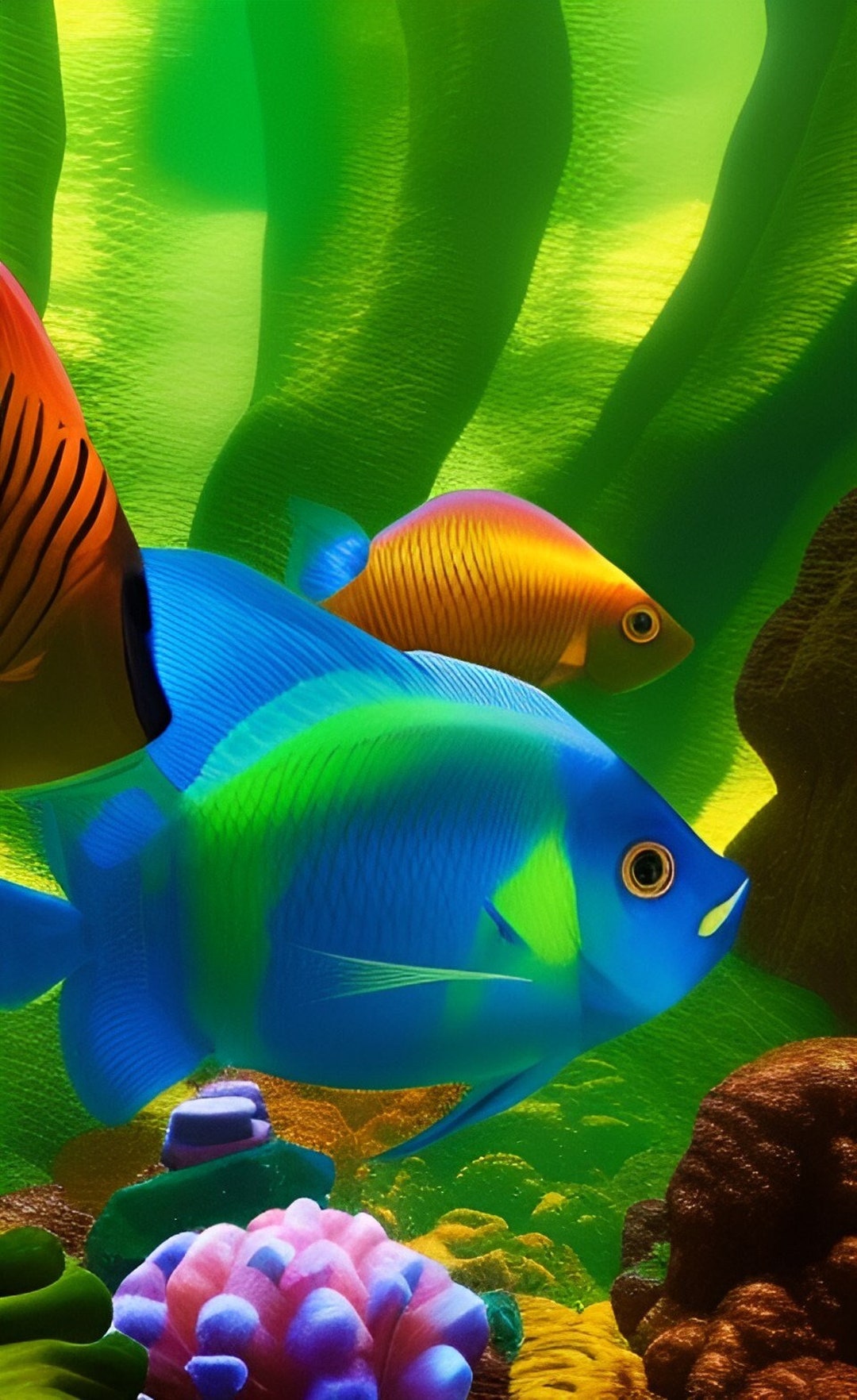 Phone Background Fish, Phone Background Tropical Fish, Tropical Fish