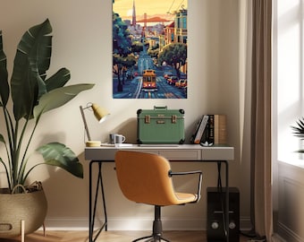Reiseposter, San Francisco Reiseposter