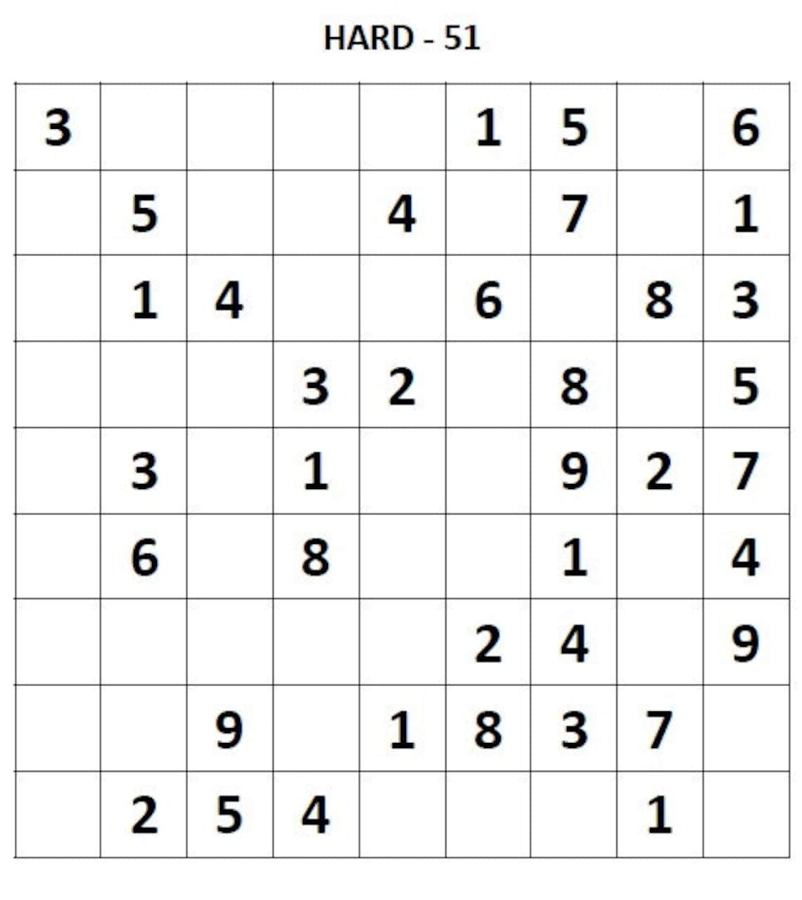 Sudoku Puzzles Printable, Sudoku Printable, Sudoku Large Print, Sudoku ...