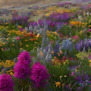 Wildflower Phone Background, Flower Background - Etsy