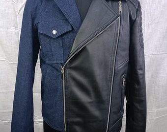Half Denim Jacket - Etsy