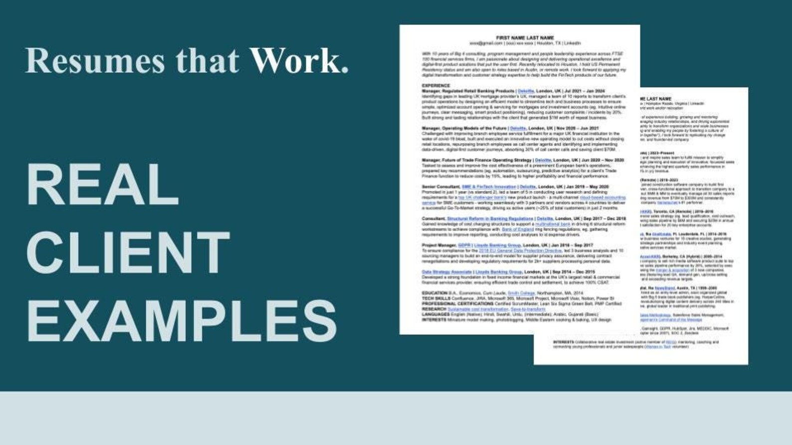 Bundle of Editable Fully Written Cv/resume Examples - Etsy