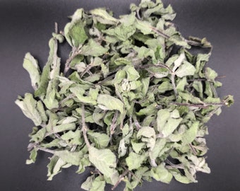 Menta de manzana seca - (Mentha suaveolens) - Hoja entera seca - Cultivada naturalmente en Terranova...