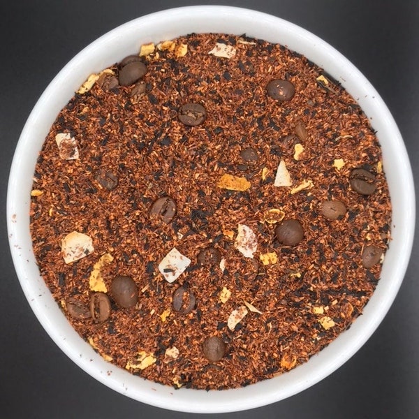 Thé rooibos caramel - Thé chinois en vrac de qualité supérieure - Sans additifs...