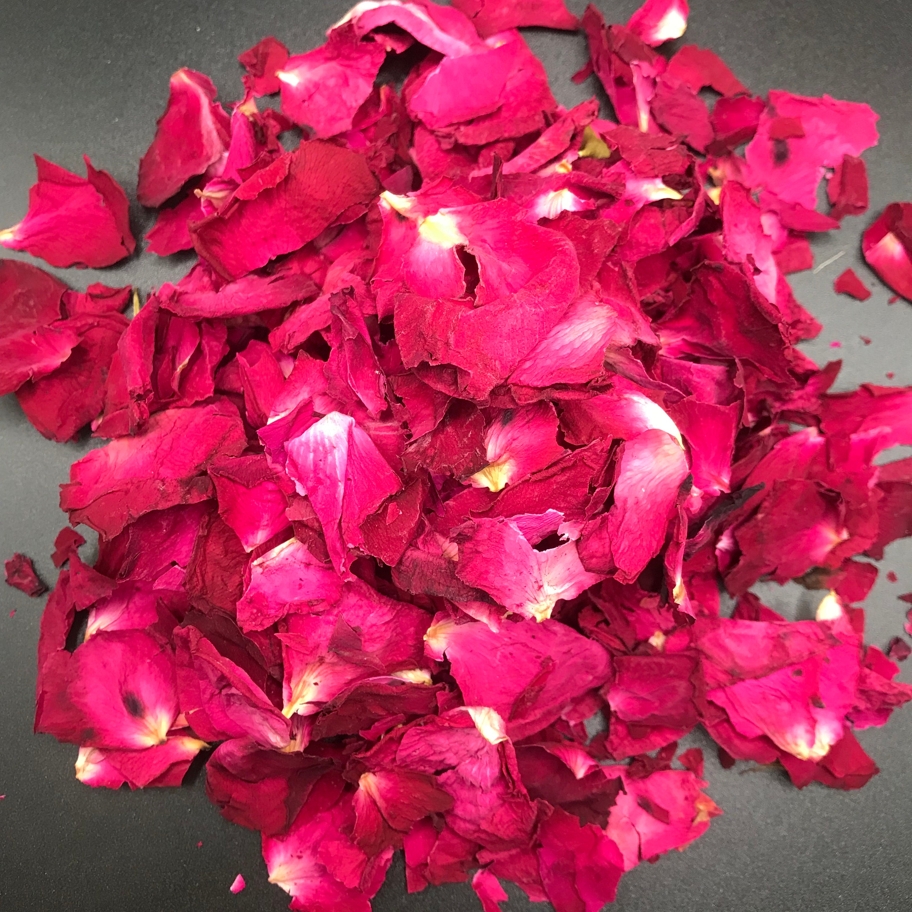 Silk Rose Petals, 1,200 Red Petals 