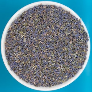 English Lavender Flower- Culinary/Edible - 1 kg Bulk - Buds - Food Grade - Organic/Organically Grown - Fresh, Dried and Natural...