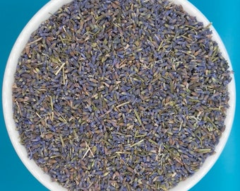 English Lavender Flower - Bulk - Buds - Munstead - Food Grade - Organically Grown - Fresh, Dried and Natural...