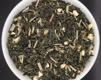 Zesty Lemon Green Tea - Chinesische Loseblattmischung