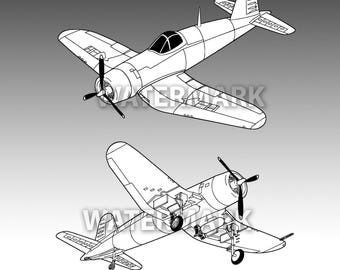 1:18 Scale F4Y-1D Corsair - Ultimate Soldier 21st Century