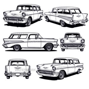 Chevrolet nomad - Etsy 日本