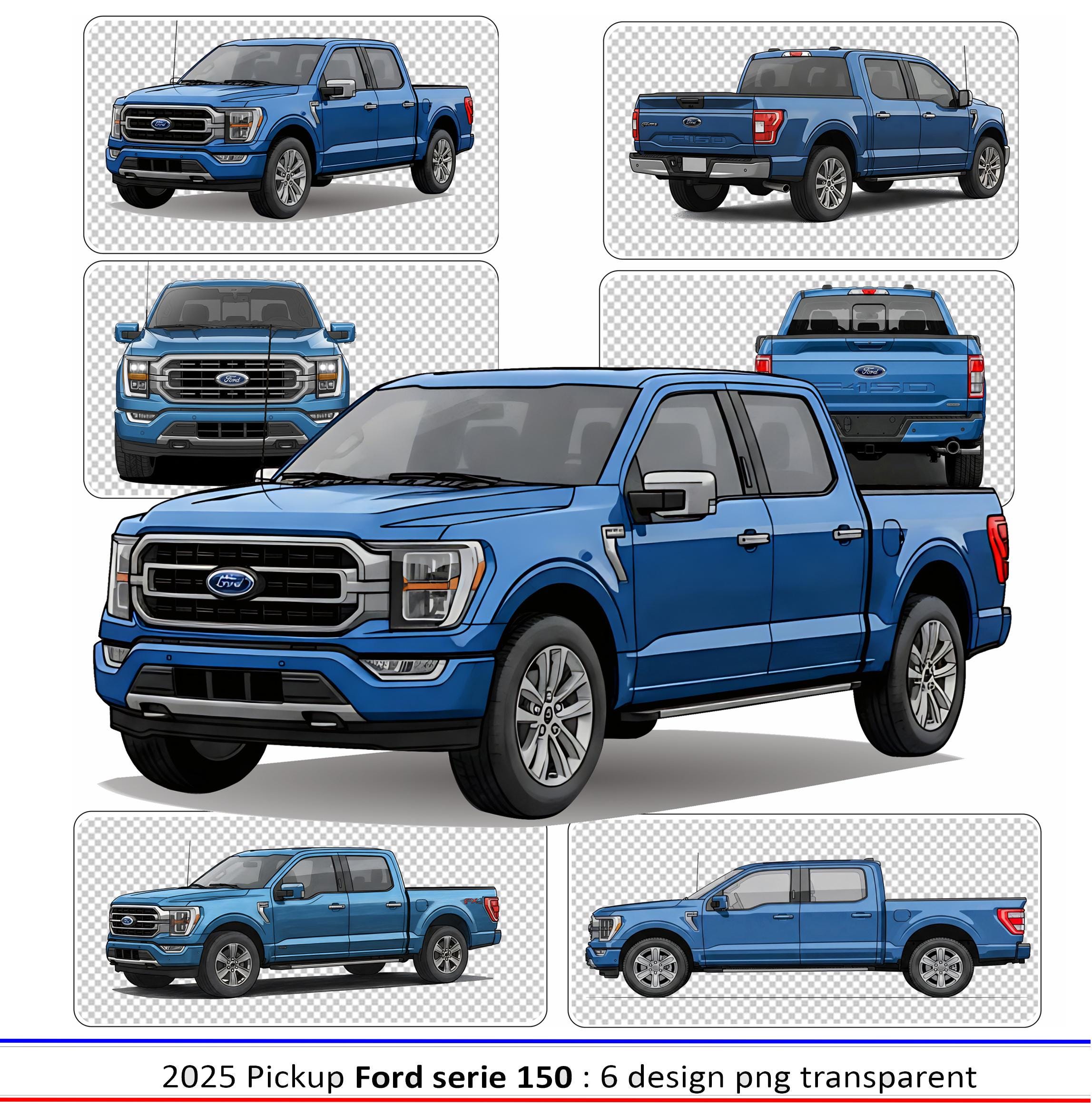 フォードピックアップF-150、PNG透明6デザイン - Etsy 日本