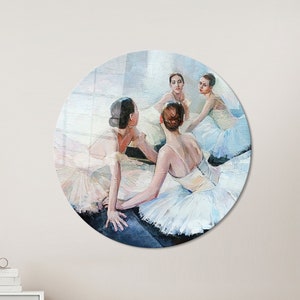 Wall Decoration,Ballet Glass Printing,Glass Art Wall Decor,Ballet Painting Print,Woman Tempered Glass,Glass Wall Decor,Modern Glass Wall Art