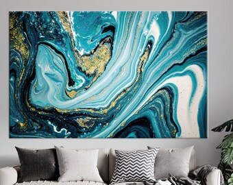 Abstract Marble Wall Decor, Alcohol Ink Artwork, Modern Marble Poster, Colorful Marble Wall Decor, Marble Artwork, Modern Art,