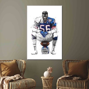 Motivation Wall Art, Motivational Canvas, Man Cave Poster, Sport Artwork, Famous Poster, Gym Artwork, American Sport Canvas Art,