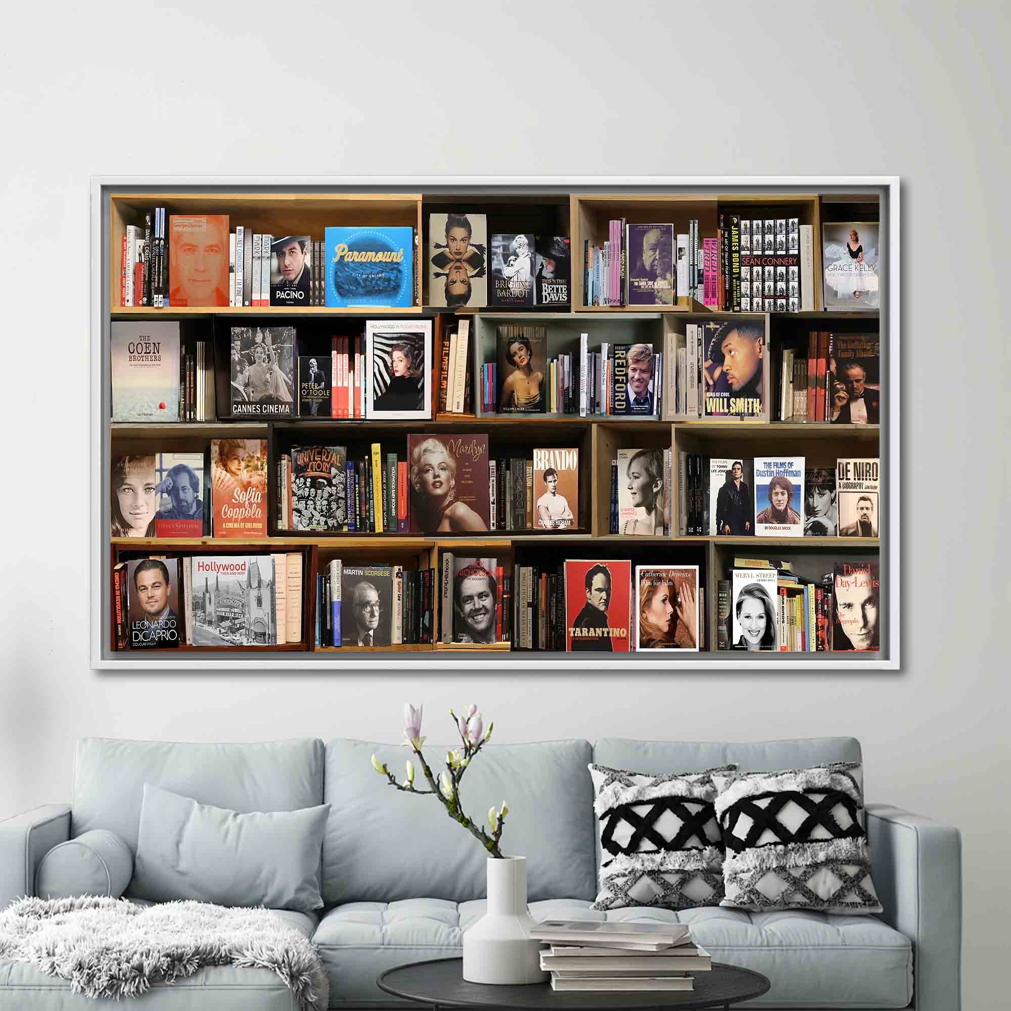 Library Photo Print, Library Photo Printed, Modern Wall Decor, Reading ...