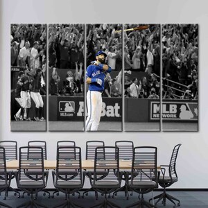 Jose Bautista, Famous Canvas Art, Motivation Wall Art, Motivational Canvas Art, Toronto Blue Jays Art, Baseball Wall Art, image 4