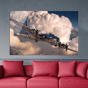 Military Aircraft Wall Decor, Aviation Glass Printing, Modern Tempered Glass, Airplane Glass Art, Custom Glass Printing Wall Art, Wall Decor