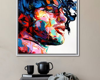 Abstract man face - Abstract Man Face - Mug