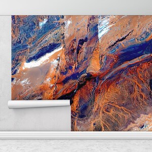 Contemporary Wall Mural,Brown Wall Poster,Custom Wall Paper,Paper Wall Art ,Modern Wall Print,Bright Wall Paper,Abstract Wall Decor,