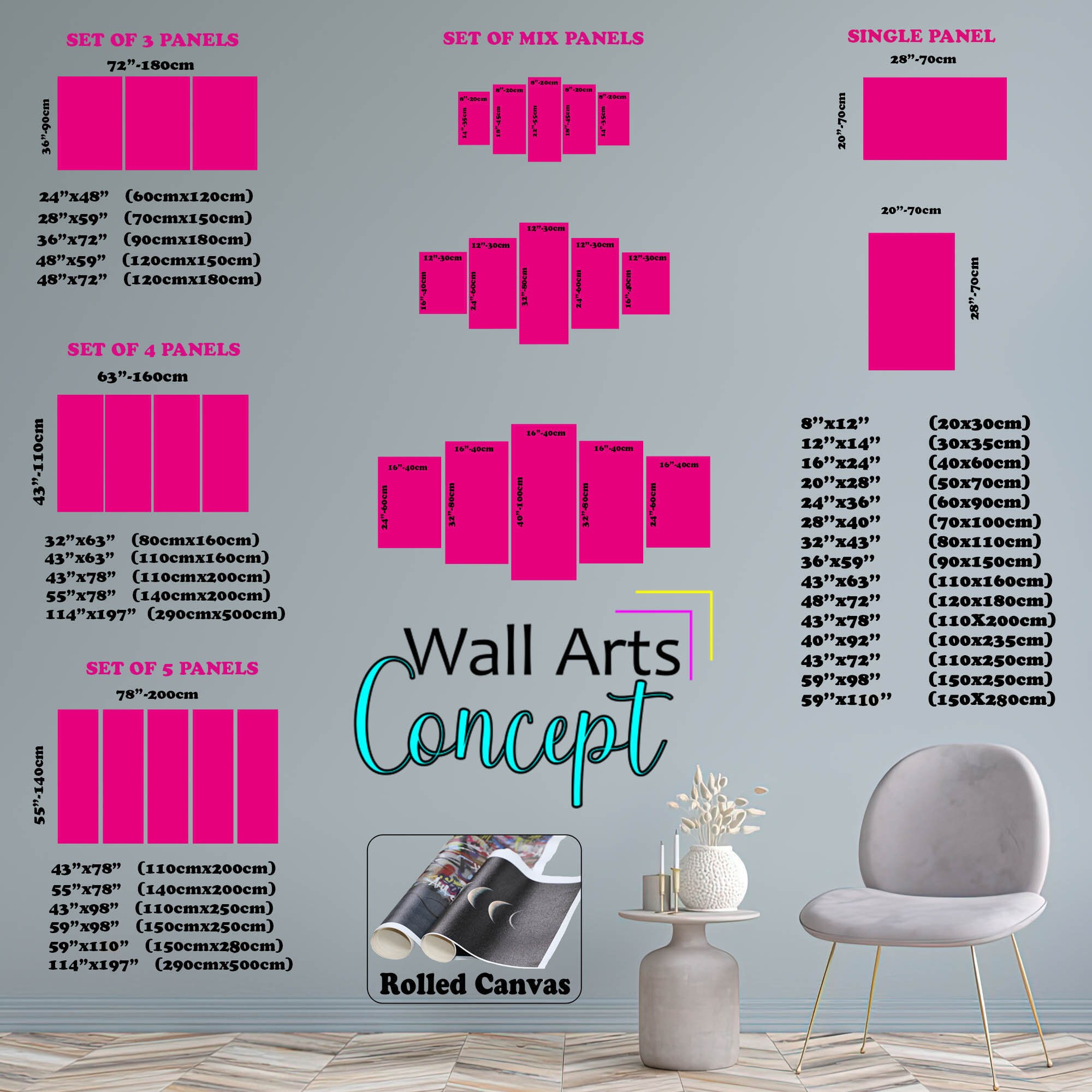 Wandbild Elefant Auf Ast - Surreal Art Leinwand 40x60cm