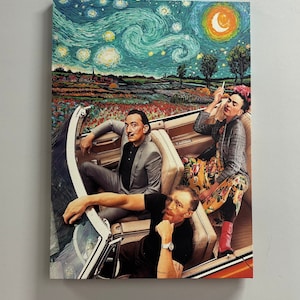 Frida kahlo van gogh dali sale